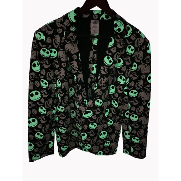 Disney Small Nightmare Before Christmas Glow-In-The-Dark Blazer Jacket - Picture 1 of 7